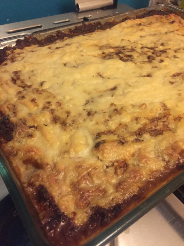 vegan sweet potato noodle lasagna